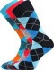 Pánské veselé barevné ponožky Lonka WEAREL 017 - balení 3 páry