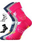 Dámské barevné ponožky Boma Xantipa Mix 45, balení 3 páry
