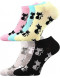 Dámské ponožky Boma Piki 55 - balení 3 různé páry s kočkou