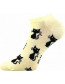 Dámské ponožky Boma Piki 55, mix A, žlutá