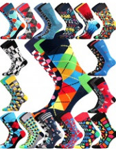 Ponožky Lonka WOODOO - balení 3 páry v barevném mixu