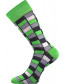 Ponožky Lonka WOODOO mix G, zelená