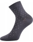 Dámské ponožky Lonka FIONA, tmavě šedá