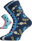 Dětské ponožky Filip ABS - balení 3 páry v barevném mixu