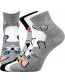 Ponožky Boma MICKA - balení 3 páry v barevném mixu