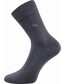 Společenské ponožky Lonka DIPOOL, tmavě šedá