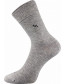 Společenské ponožky Lonka DIPOOL, šedá melé