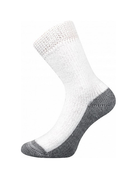 SPACÍ ponožky Boma - veselé barvy 23-25 (35-38) bílá