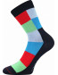 Dětské ponožky Lonka BAMCUBIK, mixA/kluk, tmavě modrá