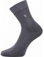 Společenské ponožky Lonka DAGLES, tmavě šedá