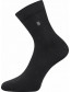 Společenské ponožky Lonka DAGLES, černá