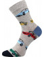 Dětské ponožky Boma 057-21-43 10/X, mix B kluk X, auta