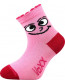 Kojenecké ponožky VoXX KUKIK, mix B holka, tmavě růžová