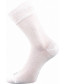 Bambusové ponožky Lonka DELI, bílá