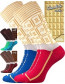 Ponožky Lonka CHOCOLATE - krabička s jedním párem