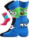 Dětské ponožky Boma TLAMIK - balení 2 páry v barevném mixu