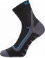 Ponožky VoXX - KRYPTOX, černá-modrá