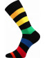 Pánské barevné ponožky Lonka DELINE II, pruhy
