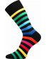 Pánské barevné ponožky Lonka DELINE II, proužky