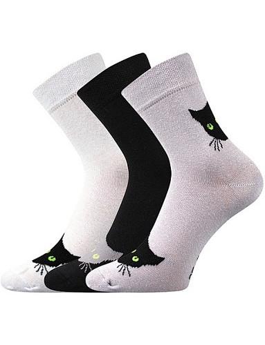 Ponožky Boma Xantipa 65 - balení 3 páry v barevném mixu
