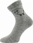 ponožky Ovečkana světle šedá melé