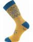 Boma Alta set dámské ponožky s palčáky žlutá