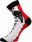 Ponožky Boma Xantipa Mix 48, červená