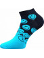 Dámské pánské ponožky Boma Piki 42, mix pánský, modrá