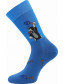 Společenské ponožky Boma, Krtek KR 111 mix C, modrá/modrá