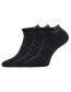 REX 16 krátké pánské sportovní ponožky VoXX, černá