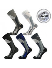 Teplé lyžařské merino ponožky VoXX ERO se stříbrem i nadměrné velikosti