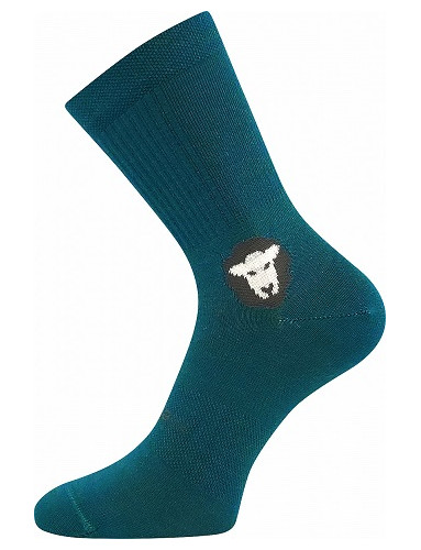 Sportovni_ponozky_VoXX_BAREFOOTAN_MERINO_se_stribrem_modro_zelena