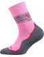 PRIME dětské sportovní ponožky VoXX, mix holka, růžová
