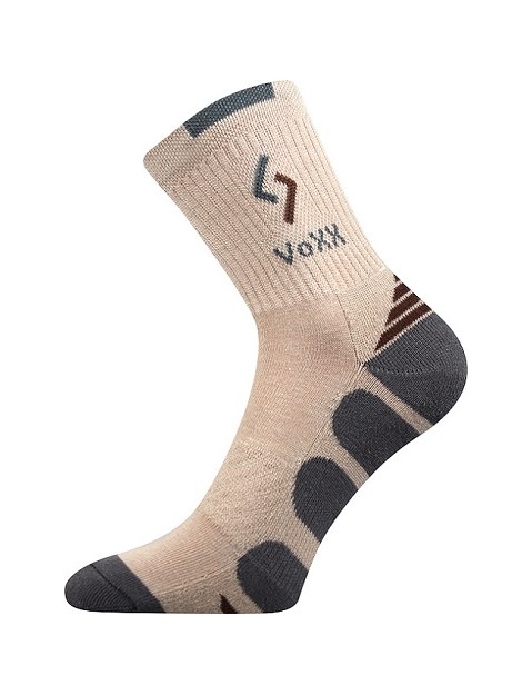 TRONIC sportovní ponožky VoXX - i nadměrné velikosti Béžová 23-25 (35-38)