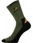 TRONIC sportovní ponožky VoXX, tmavě zelená jen pro velikost 23-25 