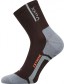 JOSEF sportovní ponožky VoXX hnědá pro velikosti 26-34