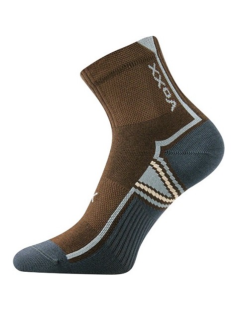 Ponožky VoXX - Neo II balení 3 páry i nadměrné velikosti 23-25 (35-38) hnědá II