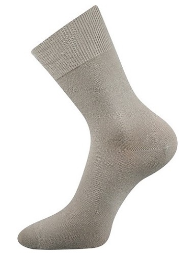FANY ponožky Lonka 100% bavlna, světle šedá