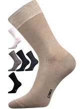 DEBOB bambusové ponožky Lonka společenské - balení 3 páry
