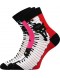 Ponožky Boma Xantipa Mix 48 s kočkou - balení 3 páry