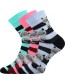Ponožky Boma Xantipa Mix 47- balení 3 páry v barevném mixu