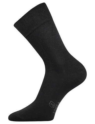 DASILVER společenské ponožky Lonka, černá