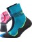 PRIME ABS dětské protiskluzové ponožky VoXX, mix kluk - balení 2 páry