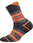 HAWKIK dětské ponožky VoXX, mix kluk, oranžová