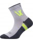NEOIK dětské sportovní ponožky VoXX, mix B, světle šedá