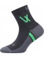 NEOIK dětské sportovní ponožky VoXX, mix B, tmavě šedá